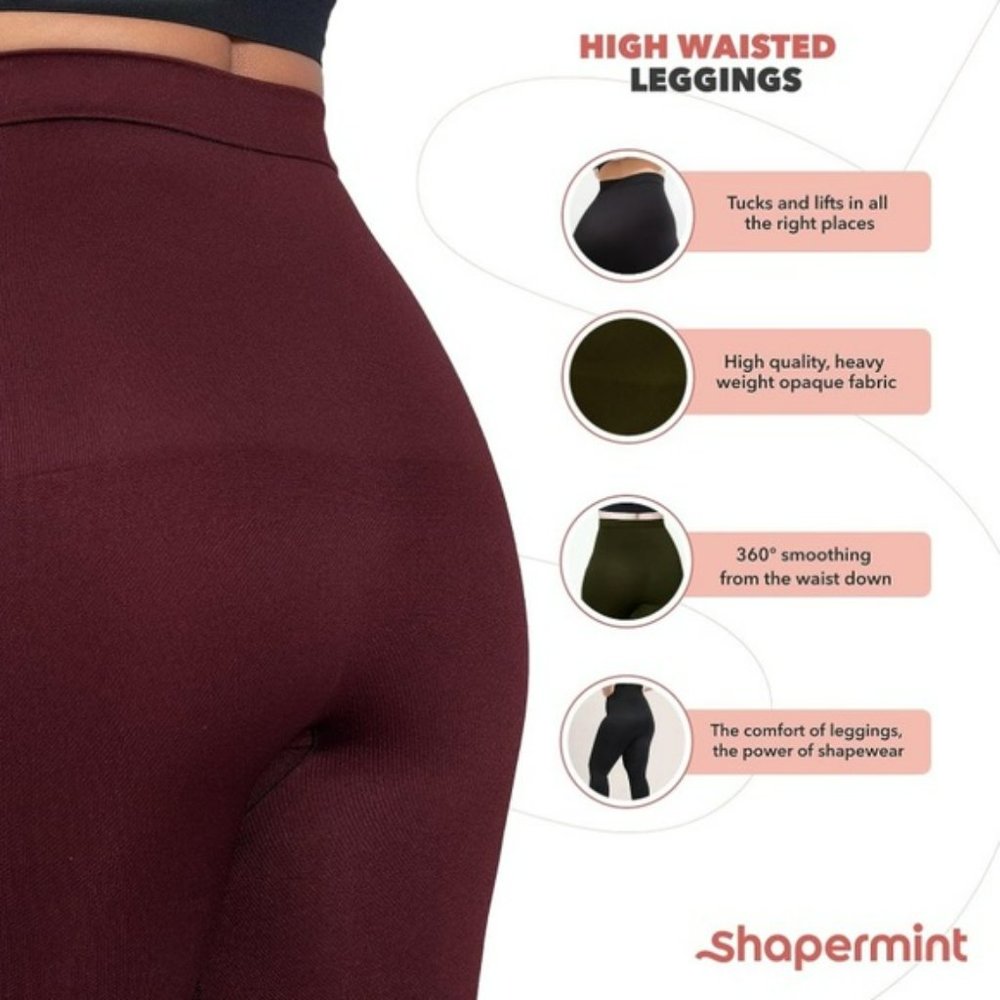 Shapermint Essentials High Waisted Shapewear Legg… - image 2